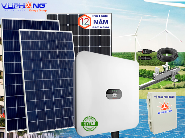 lắp đặt điện mặt trời 10kWp